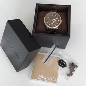 Michael Kors Tortoise Watch